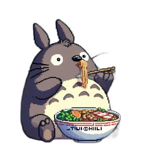 food, animal, creature, pixel art transparent PNG cut-out
