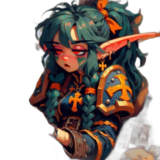 staff, mask, jacket, dragon transparent PNG cut-out