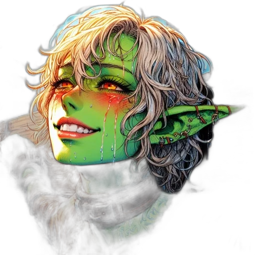 face, mask, fantasy art, concept art transparent PNG cut-out