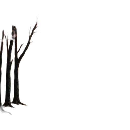 tree, staff, hair, crown transparent PNG cut-out