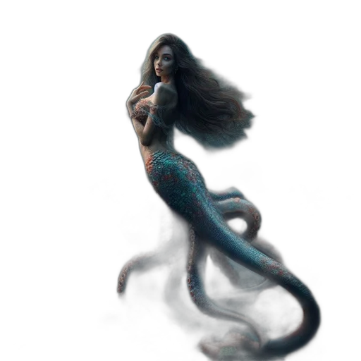 creature, dragon, animal, hair transparent PNG cut-out