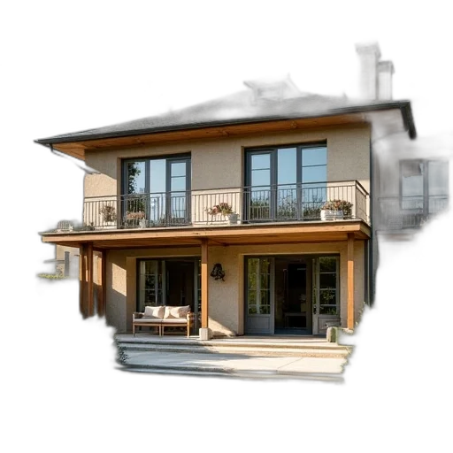building, 3d render, photorealistic, concept art transparent PNG cut-out