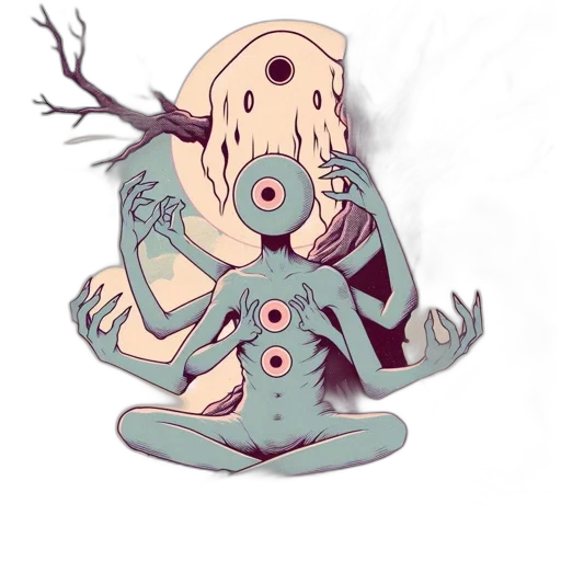 creature, mask, robot, concept art transparent PNG cut-out