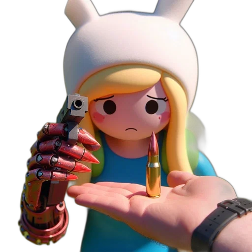weapon, hat, staff, creature transparent PNG cut-out