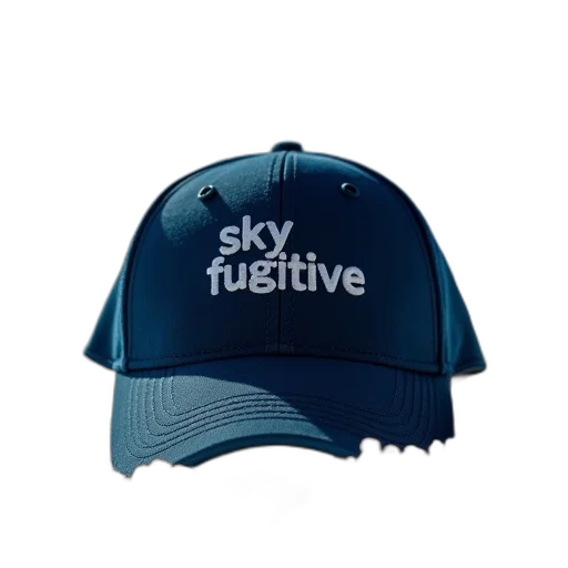 hat, 3d render, navy, baseball transparent PNG cut-out