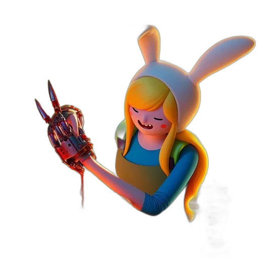 weapon, creature, staff, animal transparent PNG cut-out