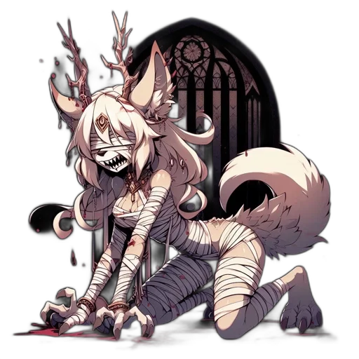 staff, creature, animal, weapon transparent PNG cut-out