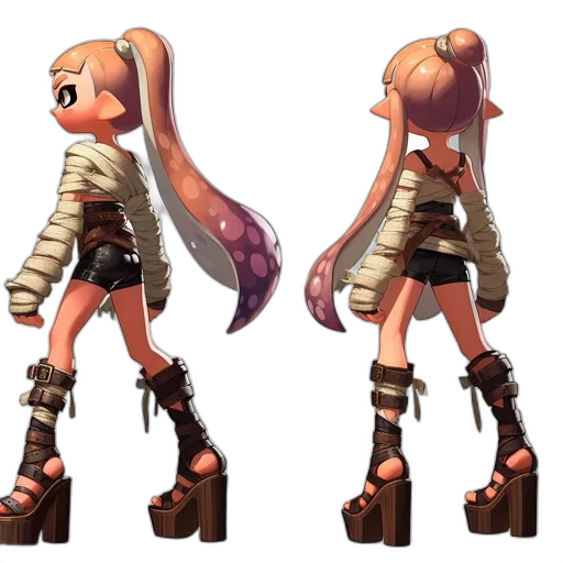 weapon, staff, concept art, 3d render transparent PNG cut-out