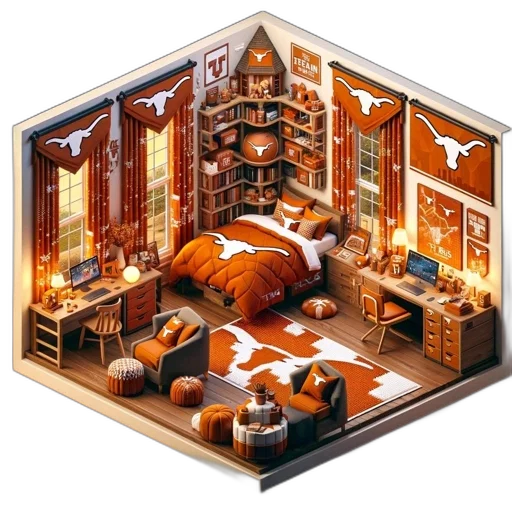furniture, pixel art, concept art, 3d render transparent PNG cut-out
