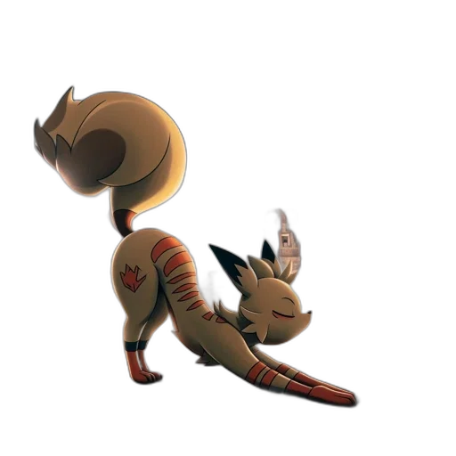 creature, animal, staff, dragon transparent PNG cut-out