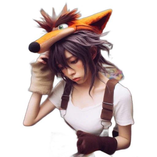 hat, staff, mask, weapon transparent PNG cut-out