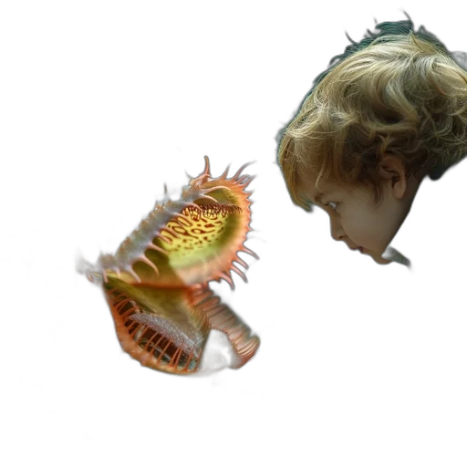 hair, crown, creature, mask transparent PNG cut-out