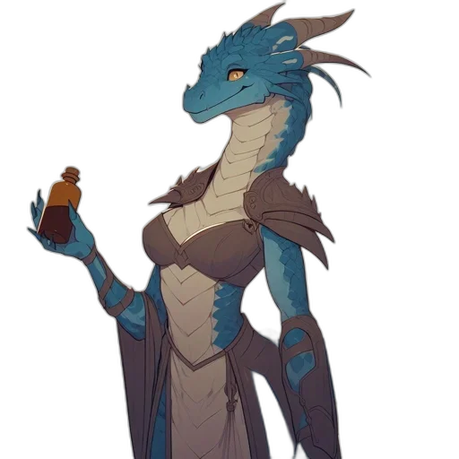 dragon, fantasy art, concept art, pixel art transparent PNG cut-out