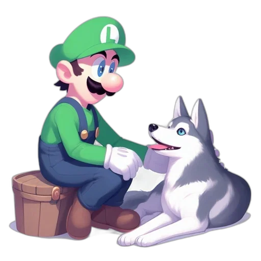 animal, creature, staff, pixel art transparent PNG cut-out