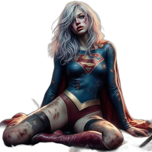 comic book art, concept art, fantasy art, photorealistic transparent PNG cut-out