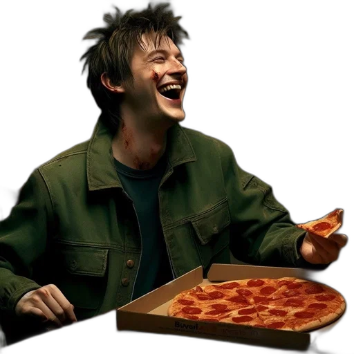 food, jacket, concept art, 3d render transparent PNG cut-out