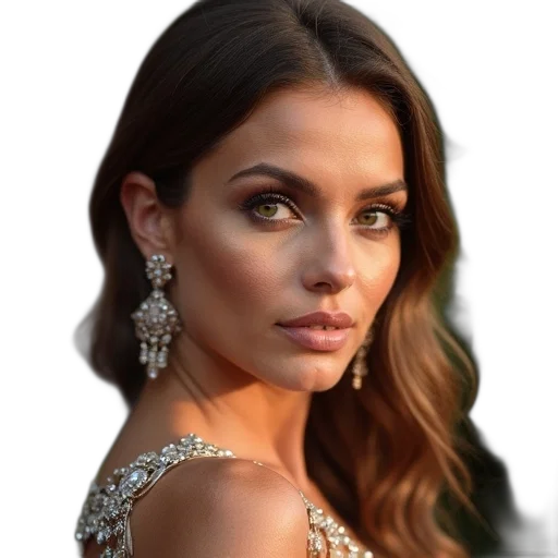 jewelry, face, dress, crown transparent PNG cut-out
