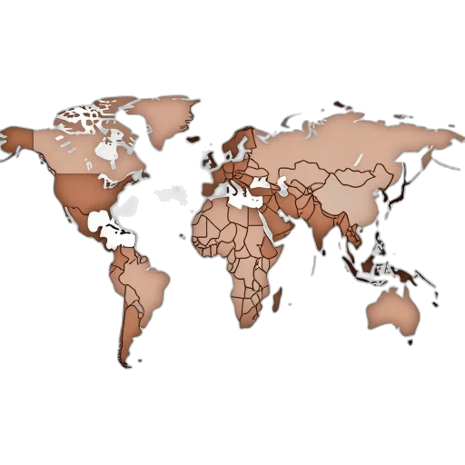 earth tones, graph, showing, global transparent PNG cut-out
