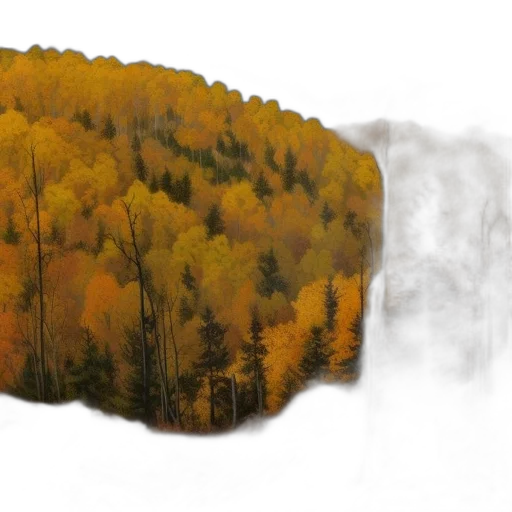 tree, mask, jacket, photorealistic transparent PNG cut-out