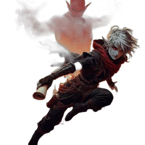 mask, dragon, sword, concept art transparent PNG cut-out