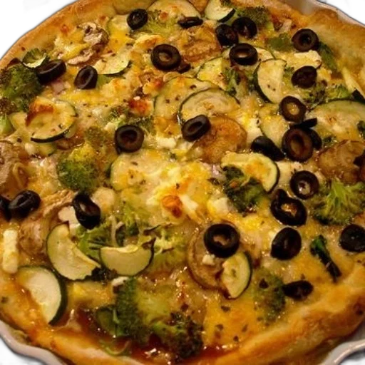 food, delicious-looking, pizza, topped transparent PNG cut-out