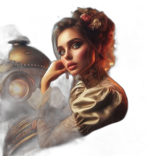 robot, dress, mask, face transparent PNG cut-out