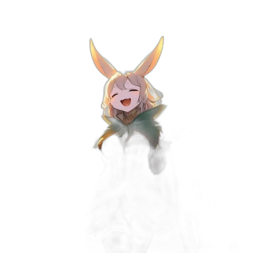 dragon, creature, mask, staff transparent PNG cut-out