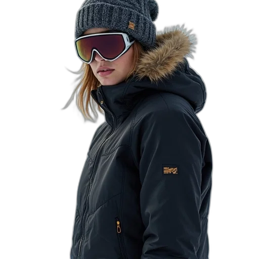 jacket, women, coldgear, 139 transparent PNG cut-out