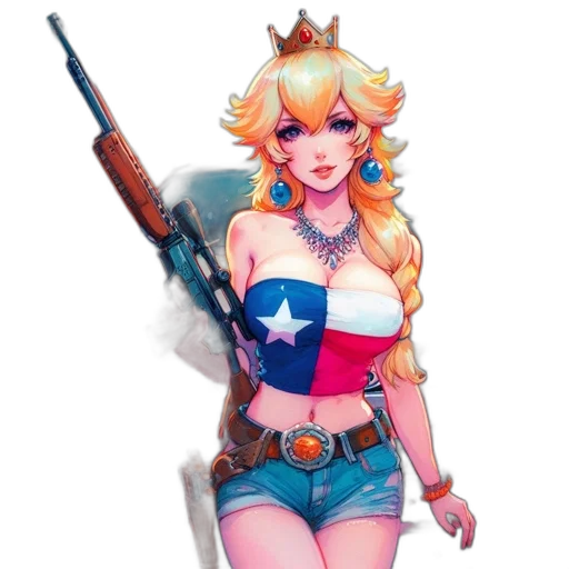weapon, pixel art, comic book art, concept art transparent PNG cut-out