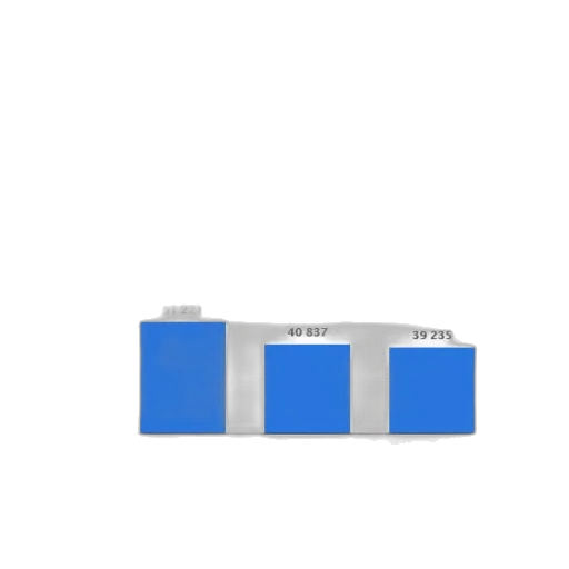 pixel art, 3d render, blue, monochrome transparent PNG cut-out