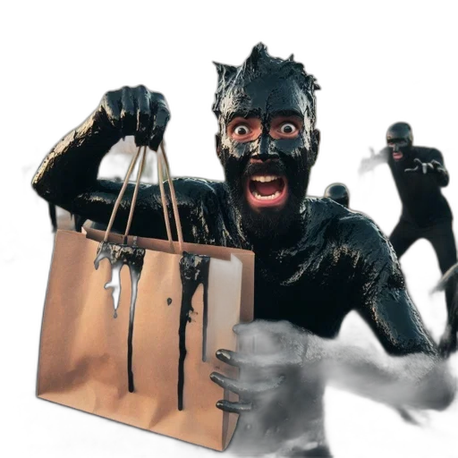 mask, creature, animal, concept art transparent PNG cut-out