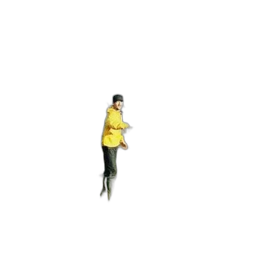 staff, jacket, hat, umbrella transparent PNG cut-out