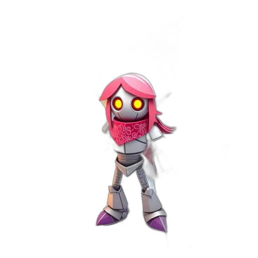 robot, weapon, creature, staff transparent PNG cut-out