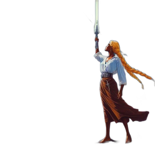 sword, staff, weapon, concept art transparent PNG cut-out