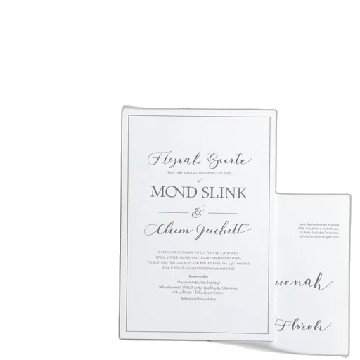 monochrome, mono, printed, wedding transparent PNG cut-out