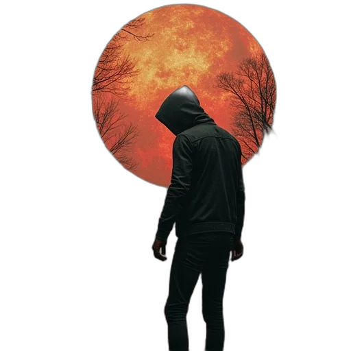 jacket, mask, creature, umbrella transparent PNG cut-out