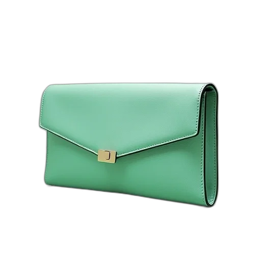 green, cambridge, clutch, mint transparent PNG cut-out