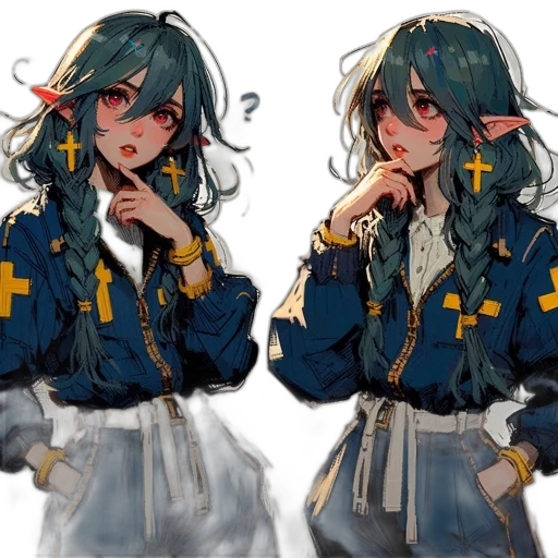 jacket, concept art, pixel art, anime transparent PNG cut-out