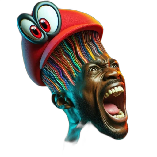 hat, creature, face, mask transparent PNG cut-out
