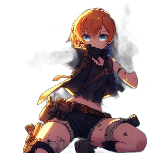 weapon, staff, sword, dress transparent PNG cut-out