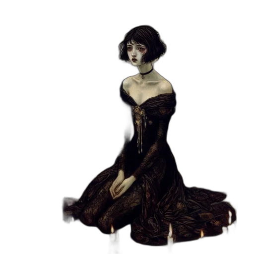 dress, hat, jewelry, crown transparent PNG cut-out