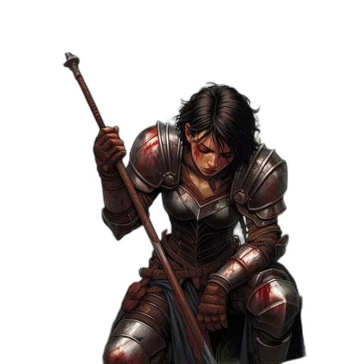 weapon, sword, staff, concept art transparent PNG cut-out