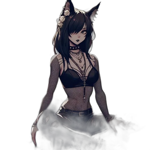 mask, staff, creature, dress transparent PNG cut-out