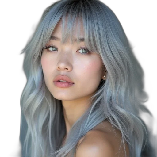 hair, face, dragon, jewelry transparent PNG cut-out