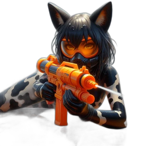 weapon, animal, staff, concept art transparent PNG cut-out