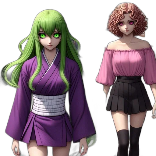 concept art, pixel art, fantasy art, anime transparent PNG cut-out