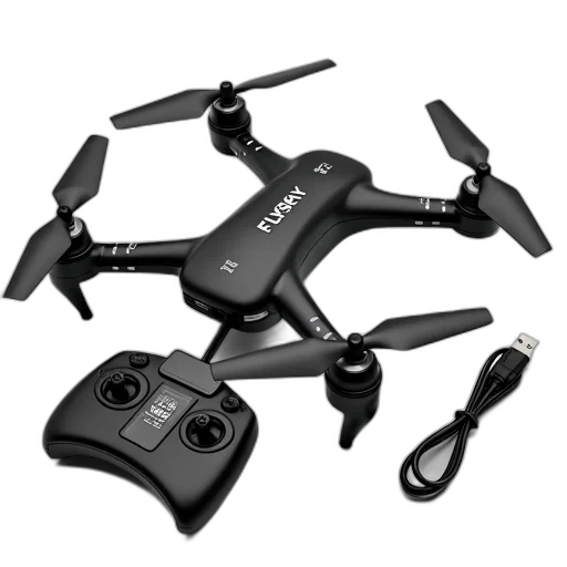 black, drone, word, flysky transparent PNG cut-out