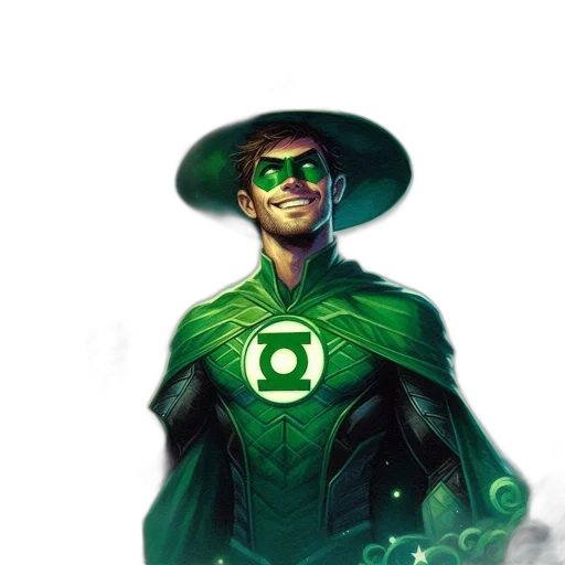 hat, comic book art, concept art, fantasy art transparent PNG cut-out