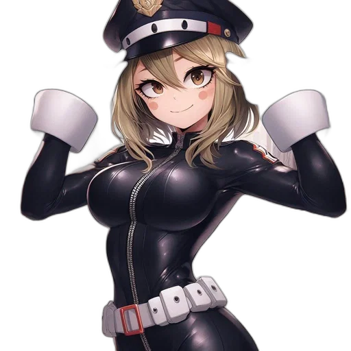 weapon, staff, robot, hat transparent PNG cut-out