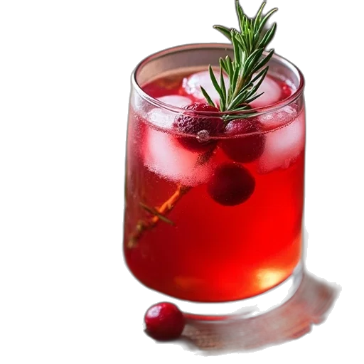 food, photorealistic, 3d render, cranberry transparent PNG cut-out